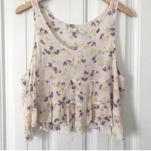 Free People | frayed hem tank